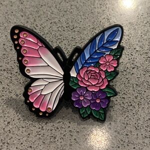 Colorful Butterfly Enamel Pin